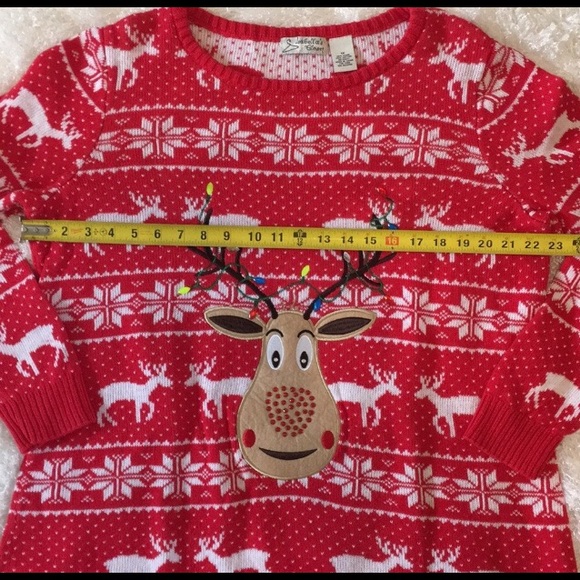 NWOT Christmas sweater 1X - Picture 3 of 8